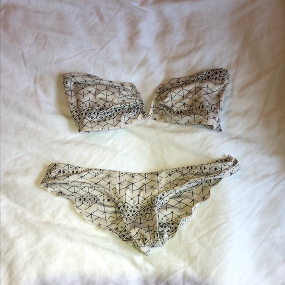 Boys and Arrows bikini in pavement print